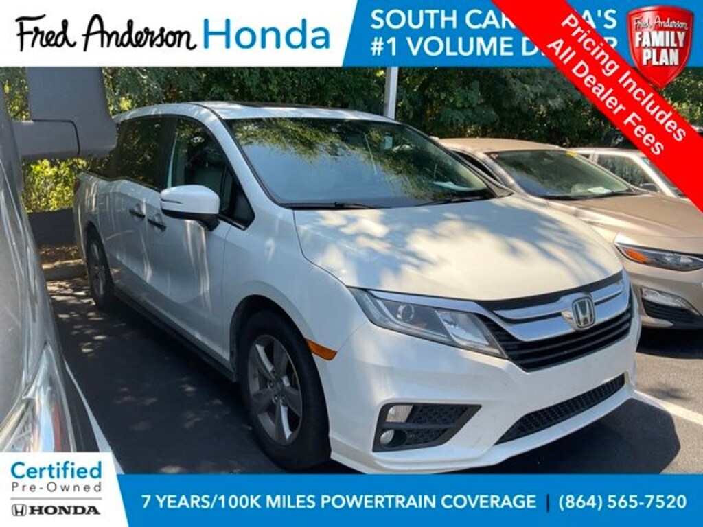 Certified 2020 Honda Odyssey EX-L Minivan/Van