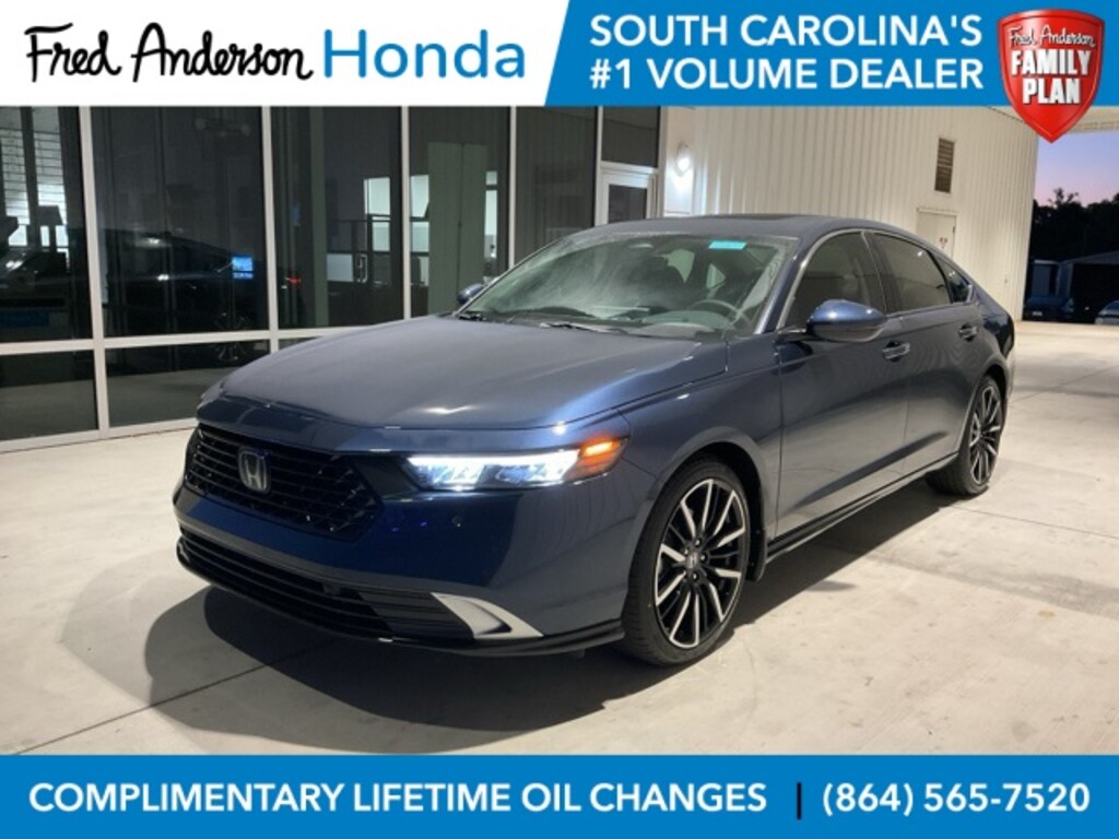 New 2025 Honda Accord Hybrid Touring Sedan