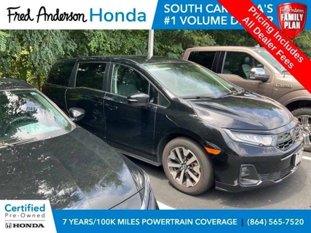 Certified 2025 Honda Odyssey EX-L Minivan/Van
