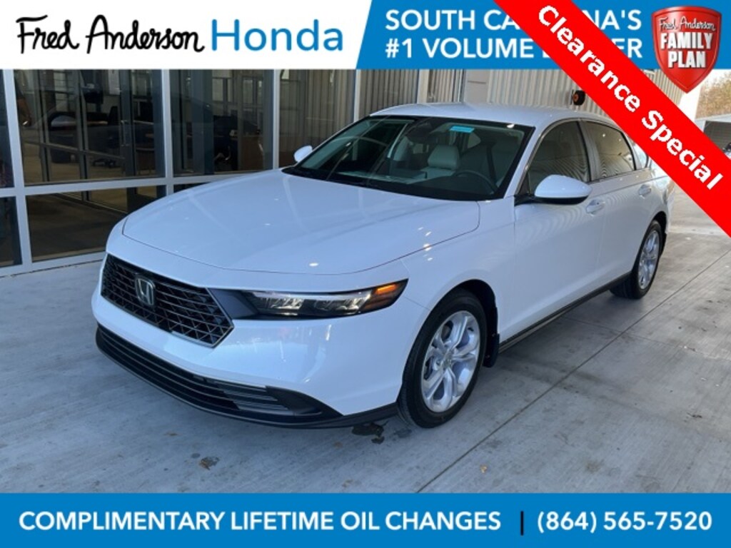 New 2025 Honda Accord LX Sedan