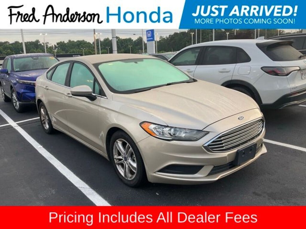 Used 2018 Ford Fusion SE Sedan