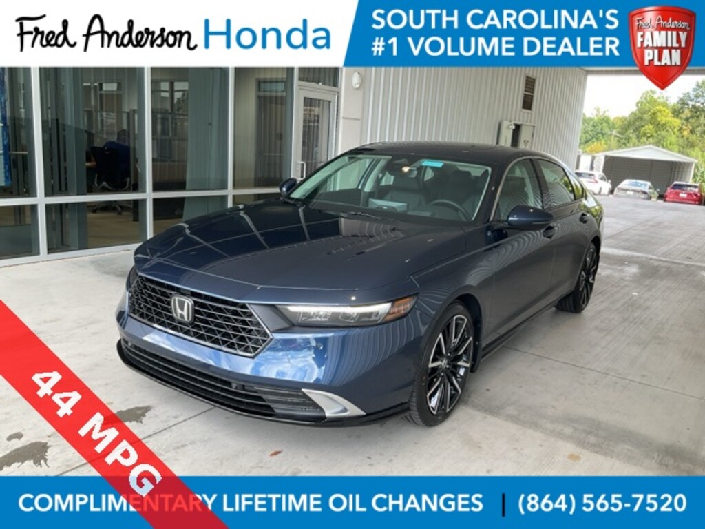 New 2025 Honda Accord Hybrid Touring Sedan