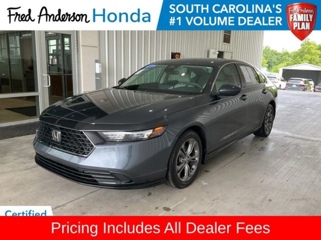 Certified 2024 Honda Accord EX Sedan
