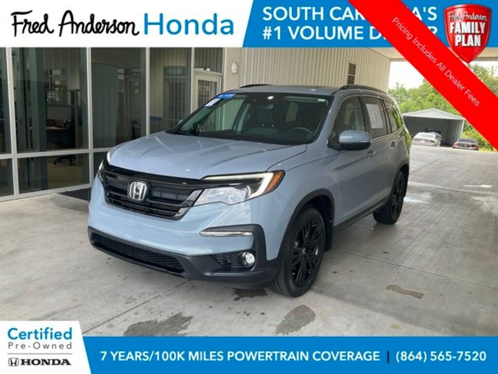 Certified 2022 Honda Pilot Special Edition SUV