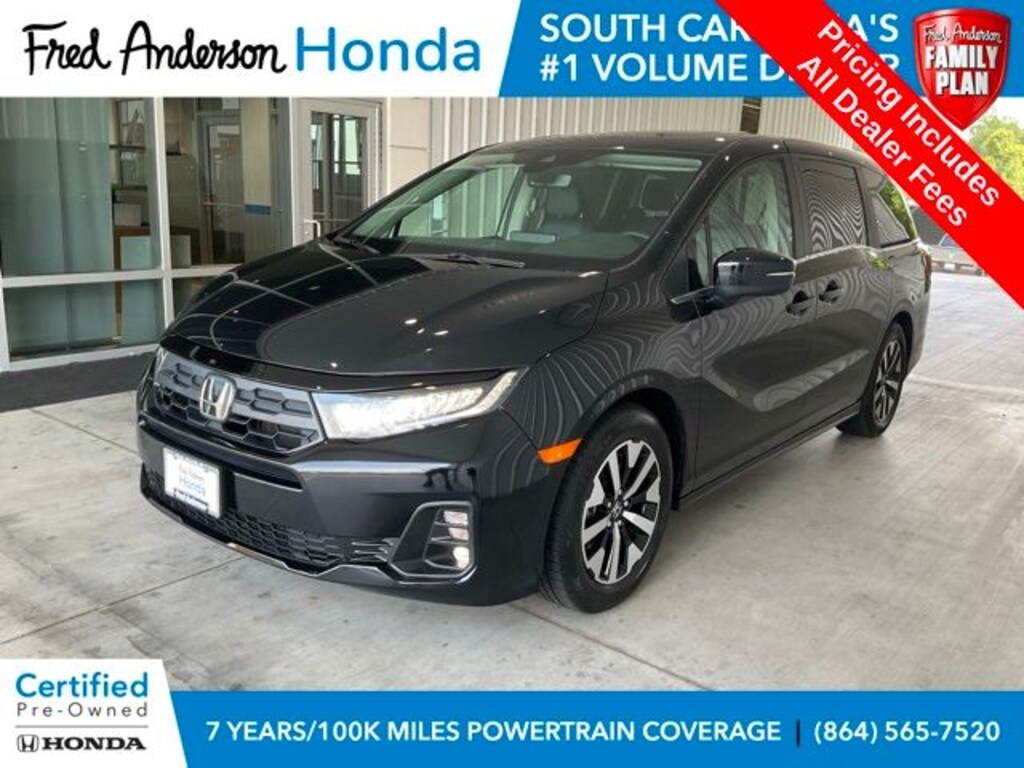 Certified 2025 Honda Odyssey EX-L Minivan/Van