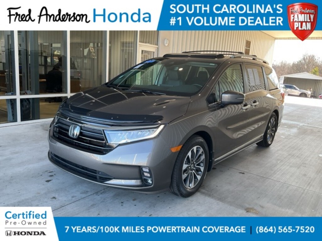Certified 2022 Honda Odyssey EX-L Minivan/Van