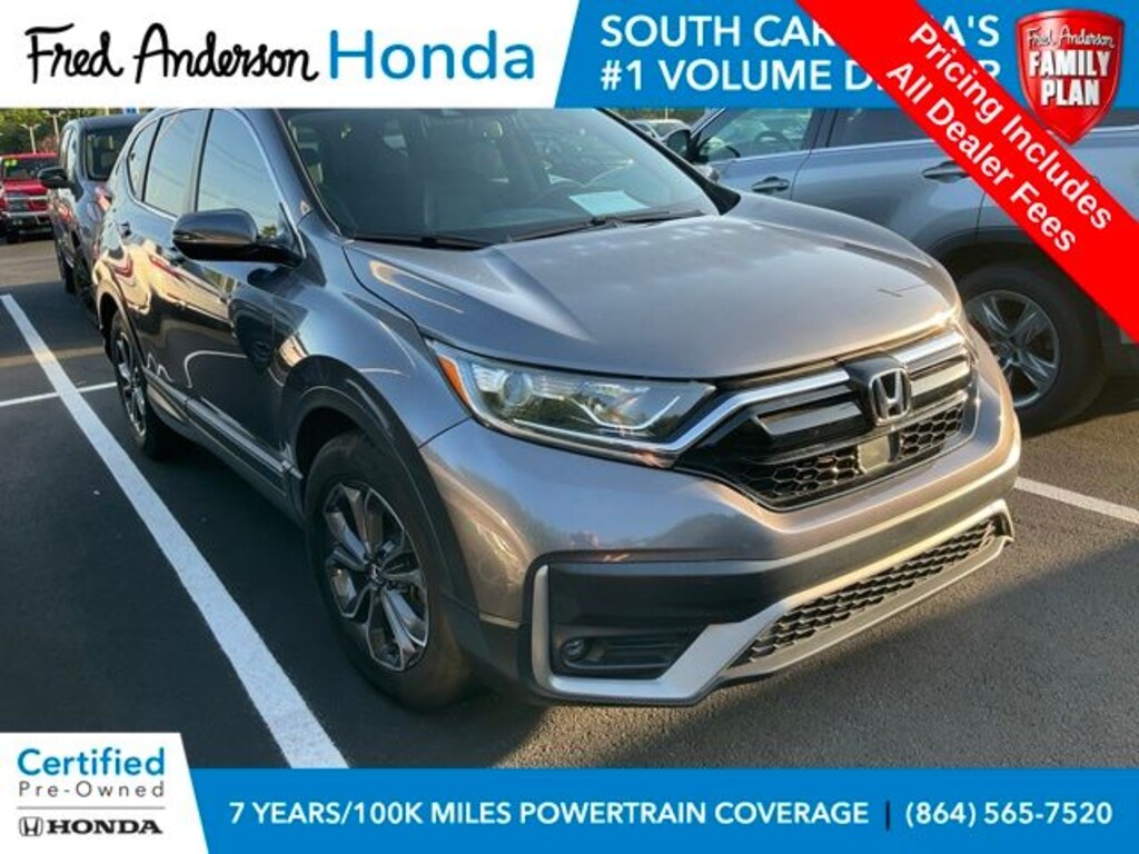 Certified 2021 Honda CR-V EX-L 2WD SUV