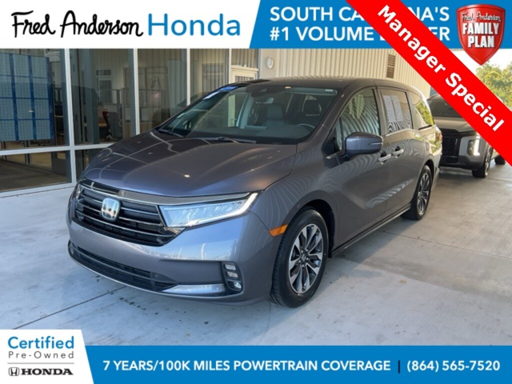 Certified 2024 Honda Odyssey EX-L Minivan/Van