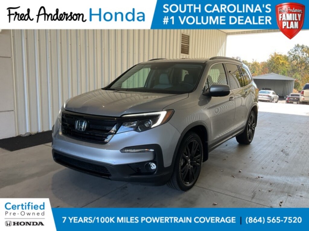 Certified 2022 Honda Pilot Special Edition SUV