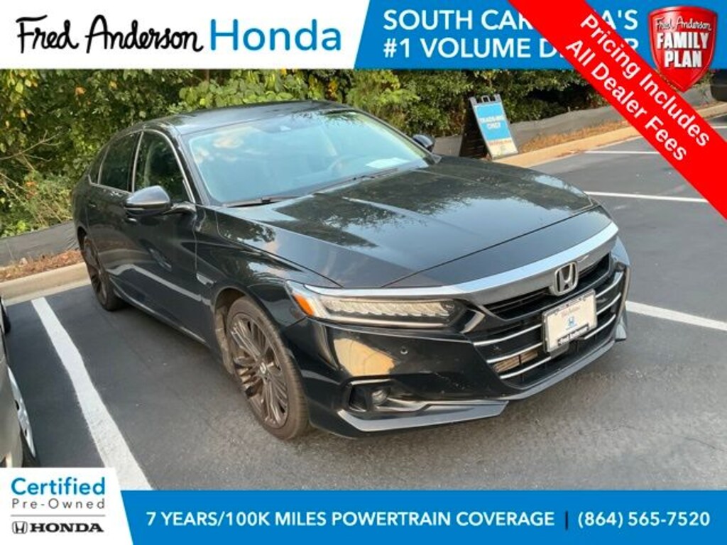Certified 2021 Honda Accord EX-L 1.5T Sedan