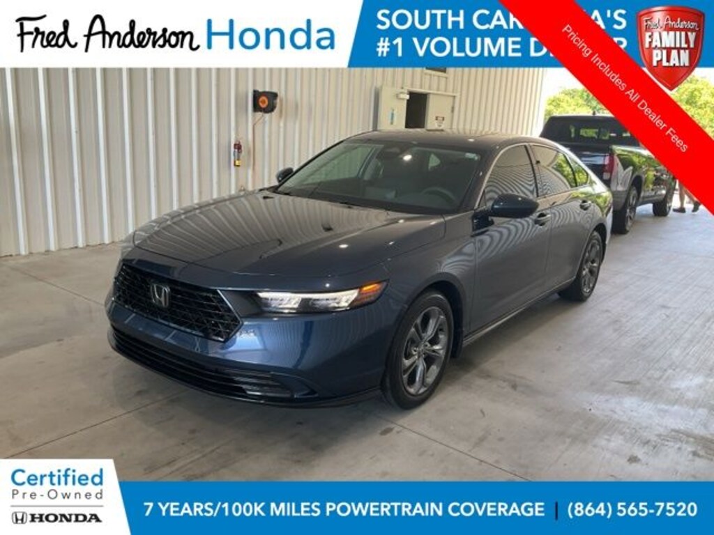 Certified 2024 Honda Accord EX Sedan