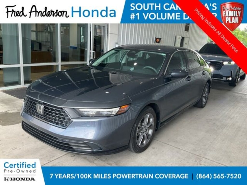 Certified 2023 Honda Accord EX Sedan