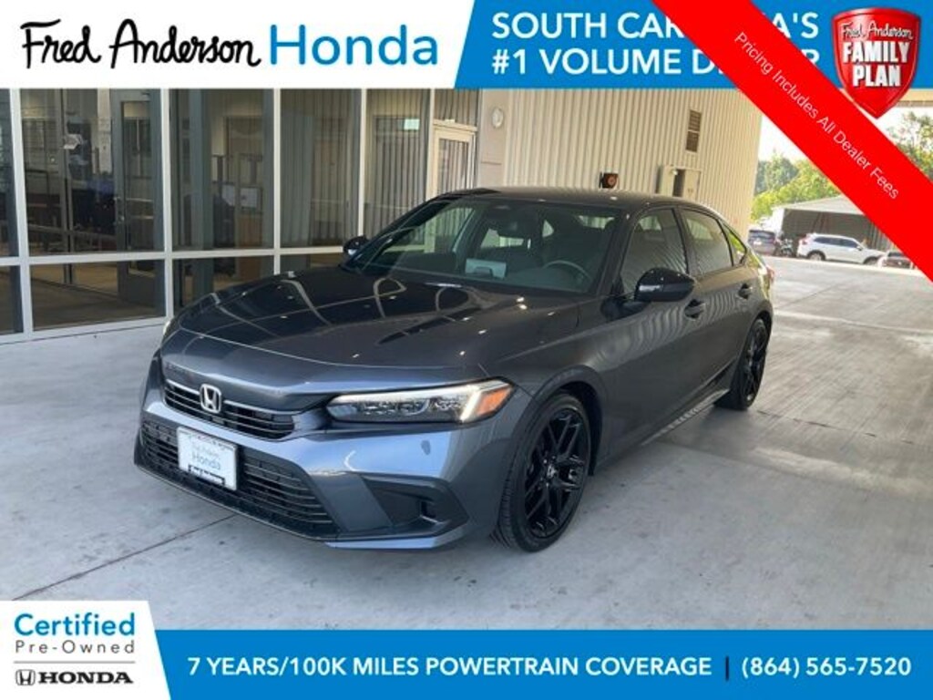 Certified 2024 Honda Civic Sport Sedan