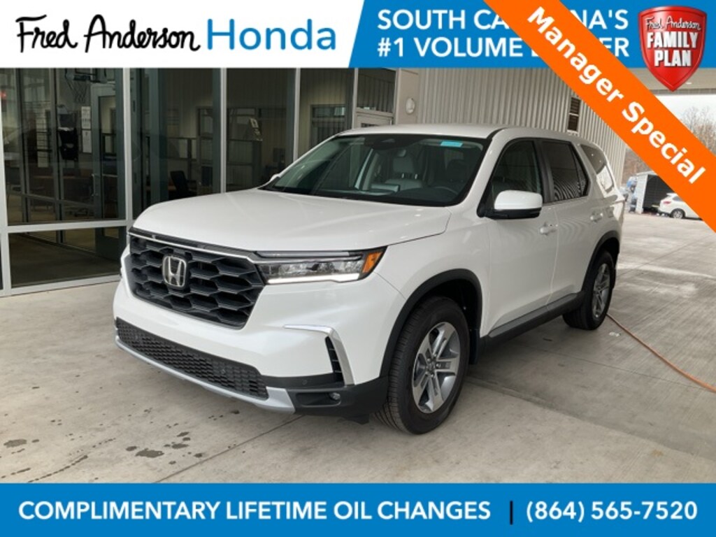 New 2025 Honda Pilot EX-L SUV