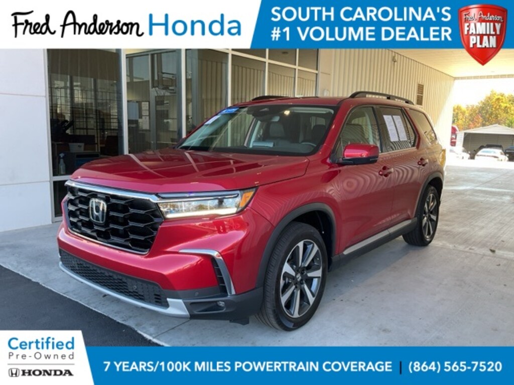 Certified 2025 Honda Pilot Touring SUV