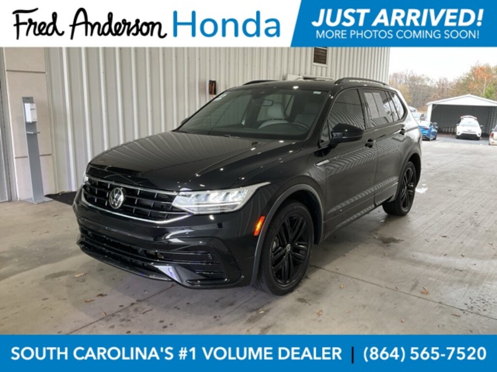 Used 2022 Volkswagen Tiguan 2.0T SE R-Line Black SUV