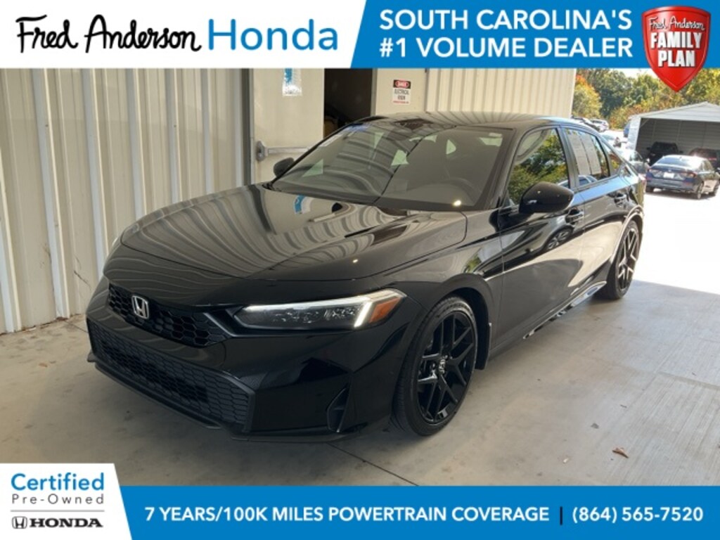 Certified 2025 Honda Civic Sport Sedan