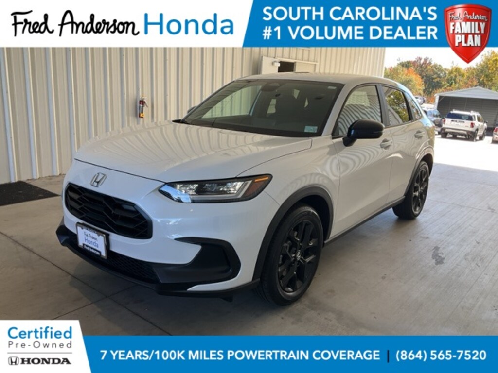 Certified 2025 Honda HR-V Sport SUV