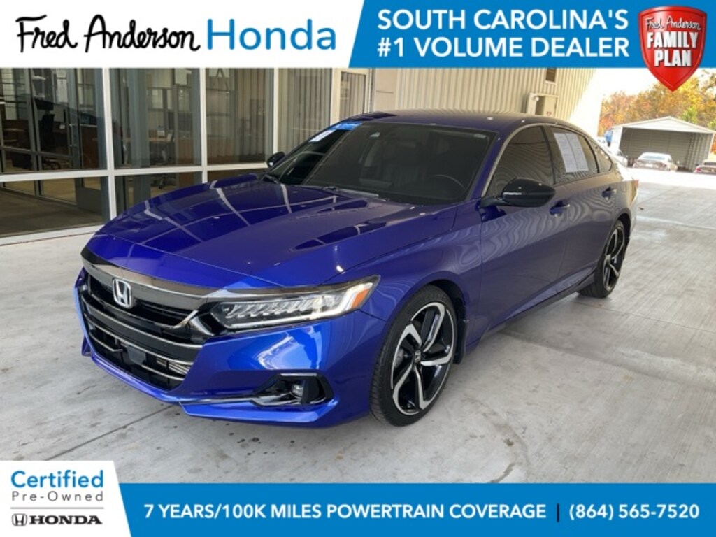 Certified 2022 Honda Accord Sport SE 1.5T Sedan
