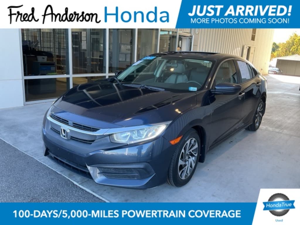 Certified 2018 Honda Civic EX Sedan