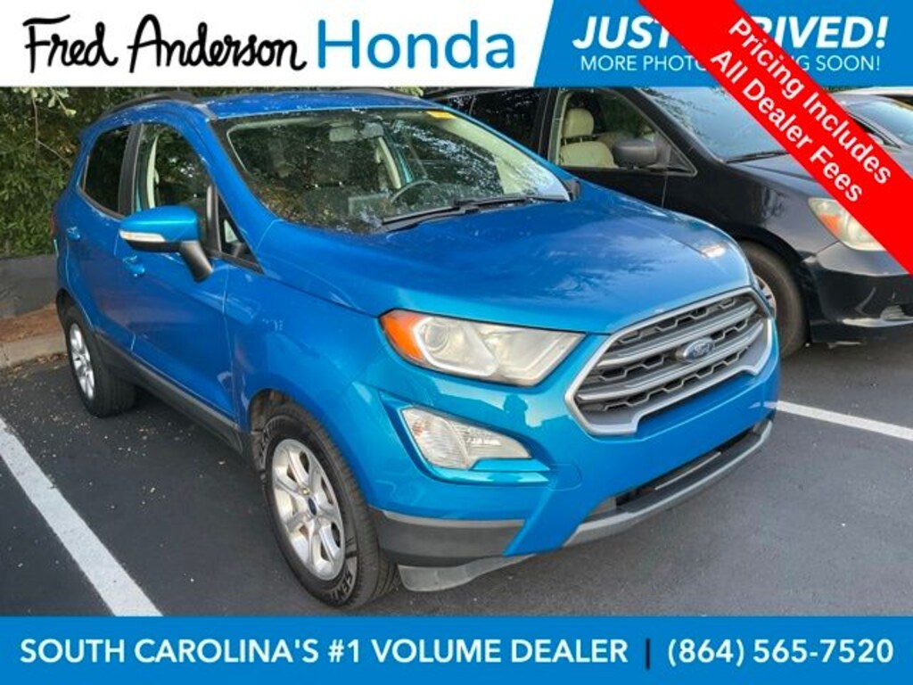 Used 2019 Ford EcoSport SE SUV