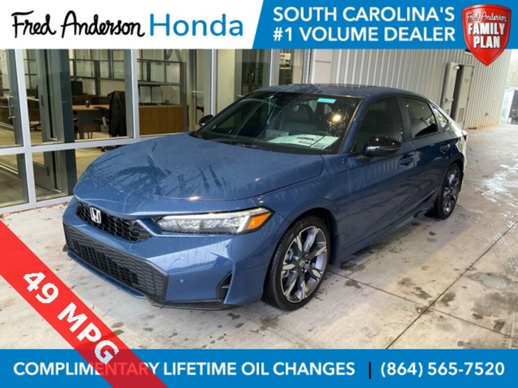 New 2026 Honda Civic Hybrid Sport Touring Sedan