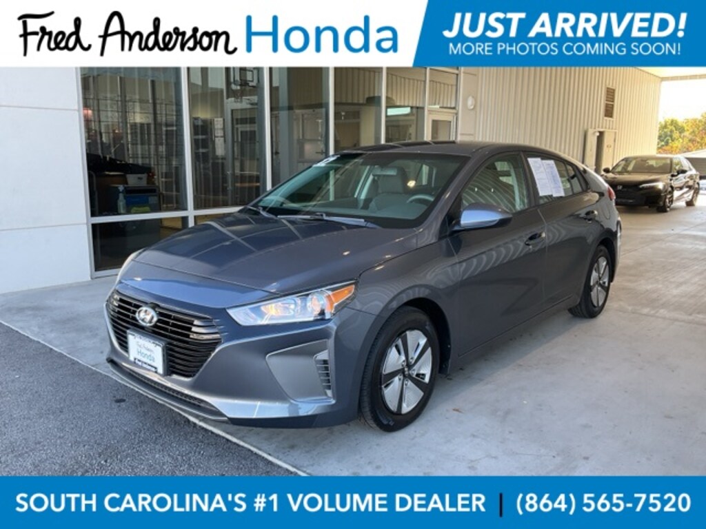 Used 2017 Hyundai Ioniq Hybrid Blue Hatchback