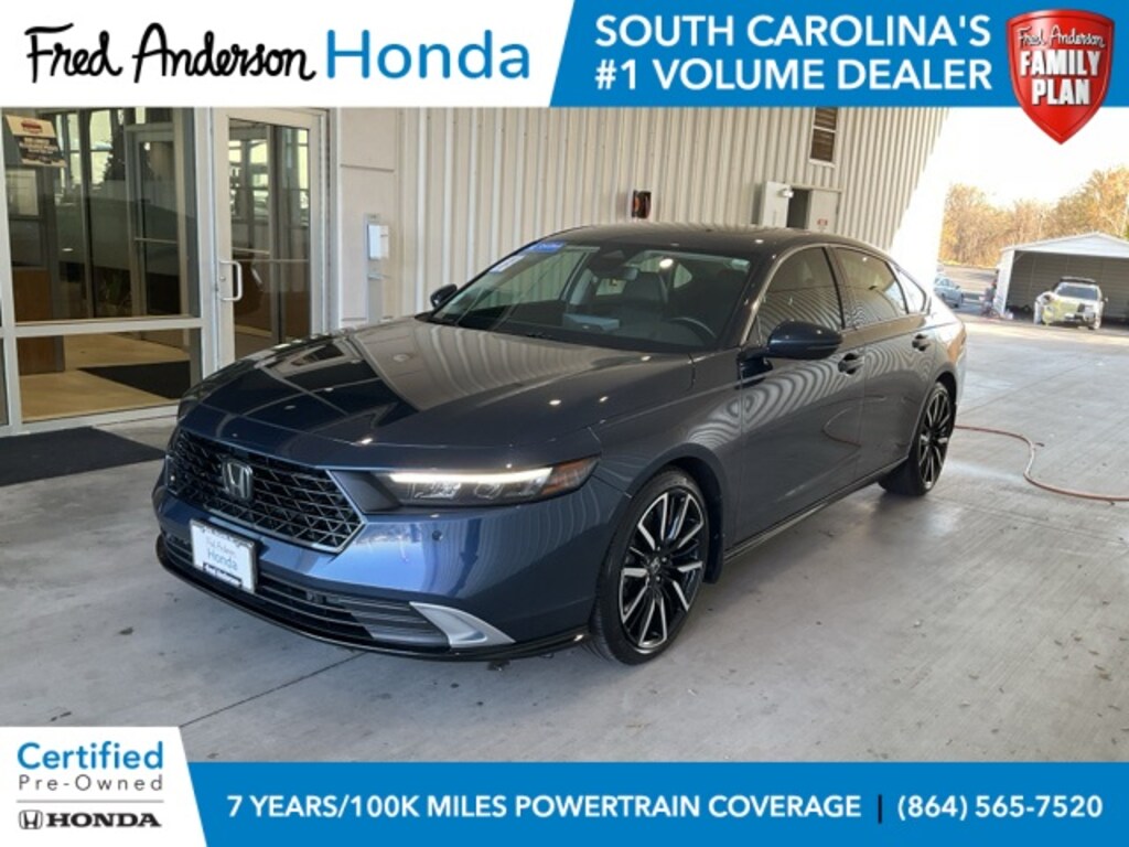 Certified 2023 Honda Accord Hybrid Touring Sedan