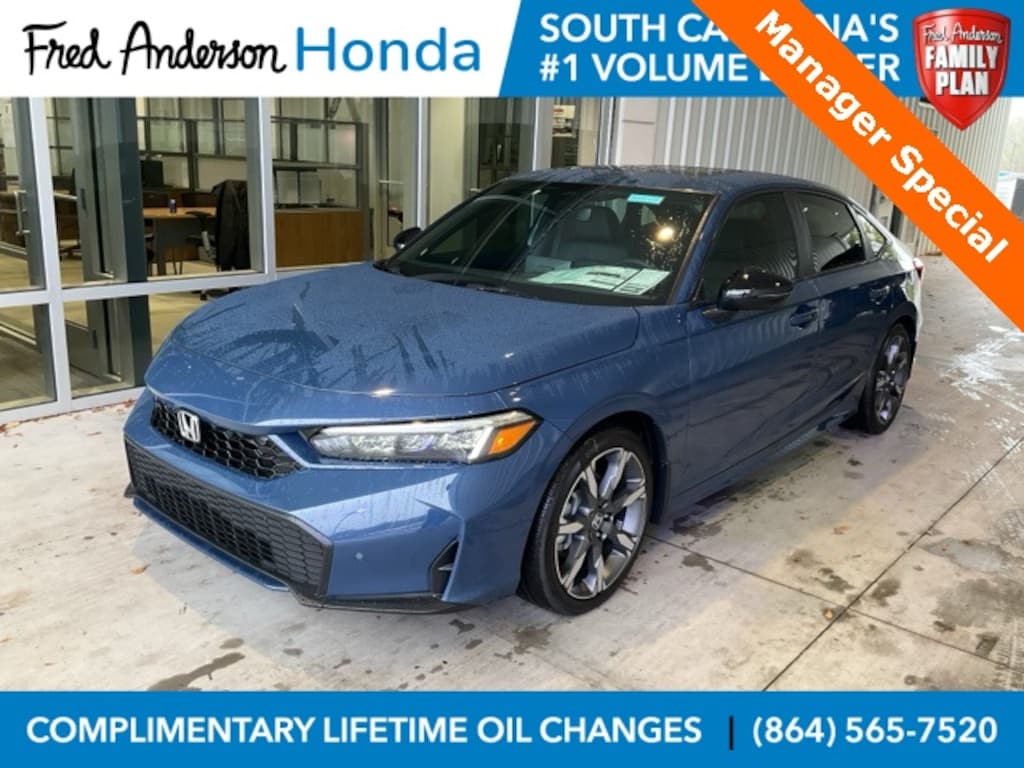 New 2026 Honda Civic Hybrid Sport Touring Sedan