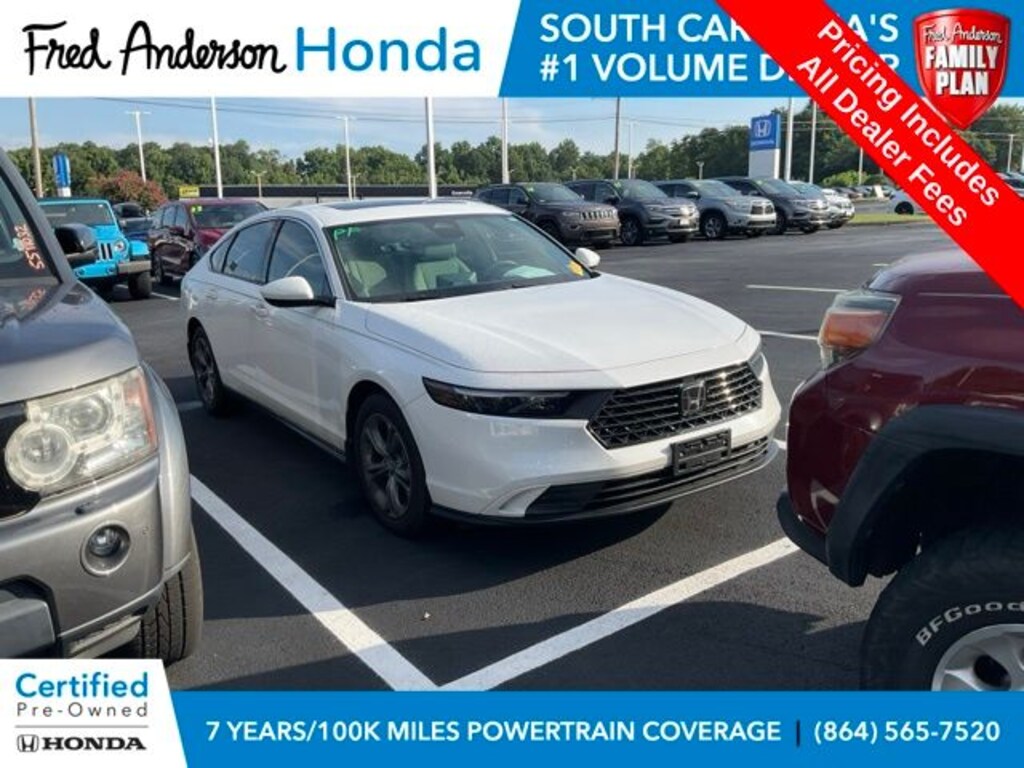 Certified 2024 Honda Accord EX Sedan