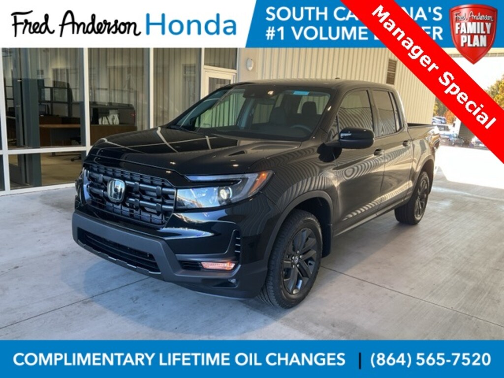 New 2026 Honda Ridgeline Sport Truck Crew Cab