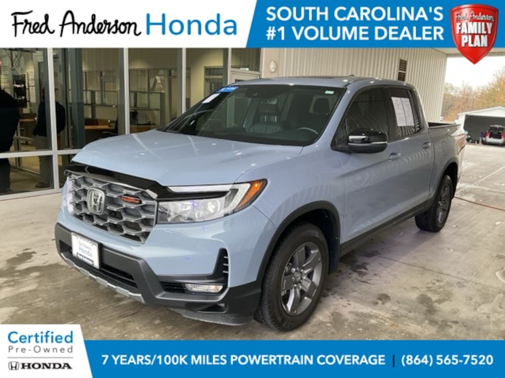 Certified 2024 Honda Ridgeline TrailSport Truck