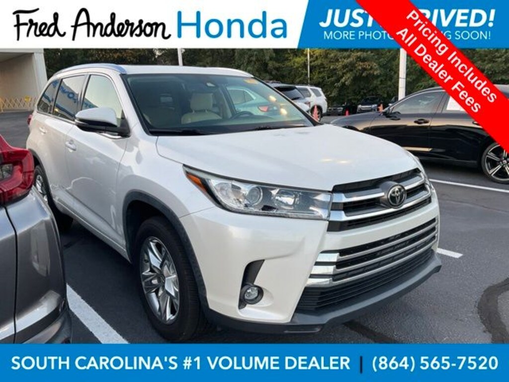 Used 2019 Toyota Highlander Limited V6 SUV