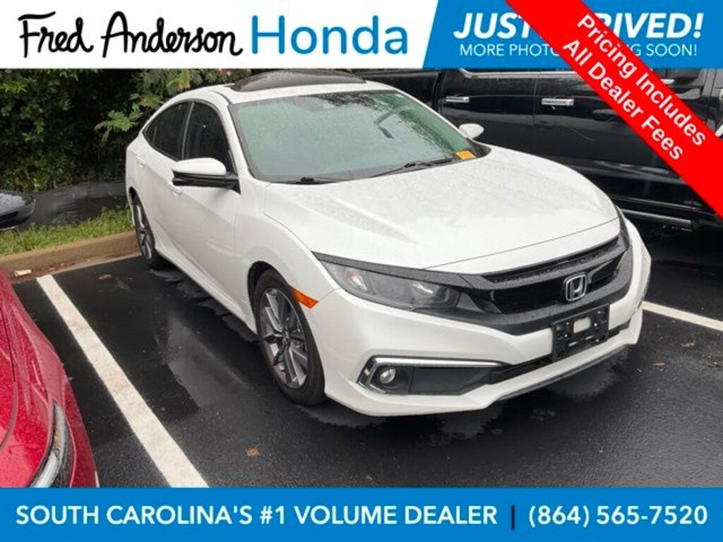 Used 2019 Honda Civic EX-L Sedan