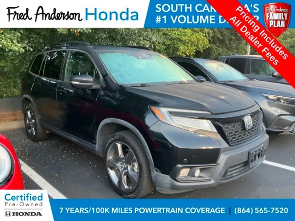 Certified 2020 Honda Passport Touring AWD SUV