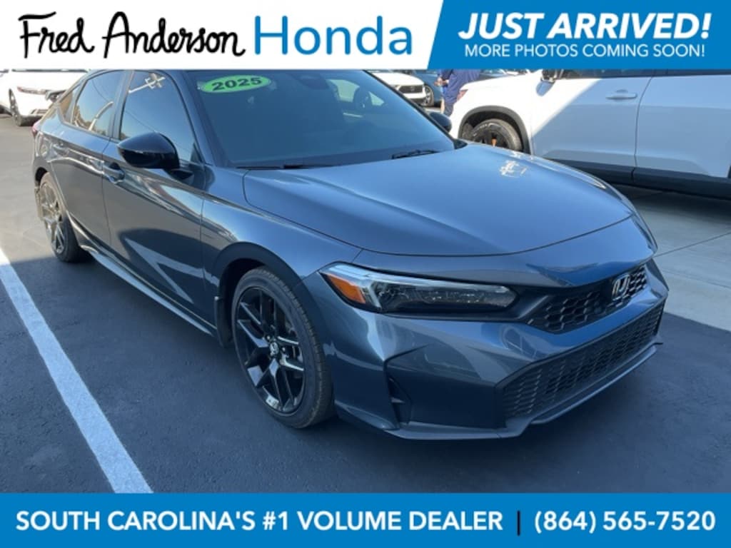 Certified 2025 Honda Civic Sport Hatchback