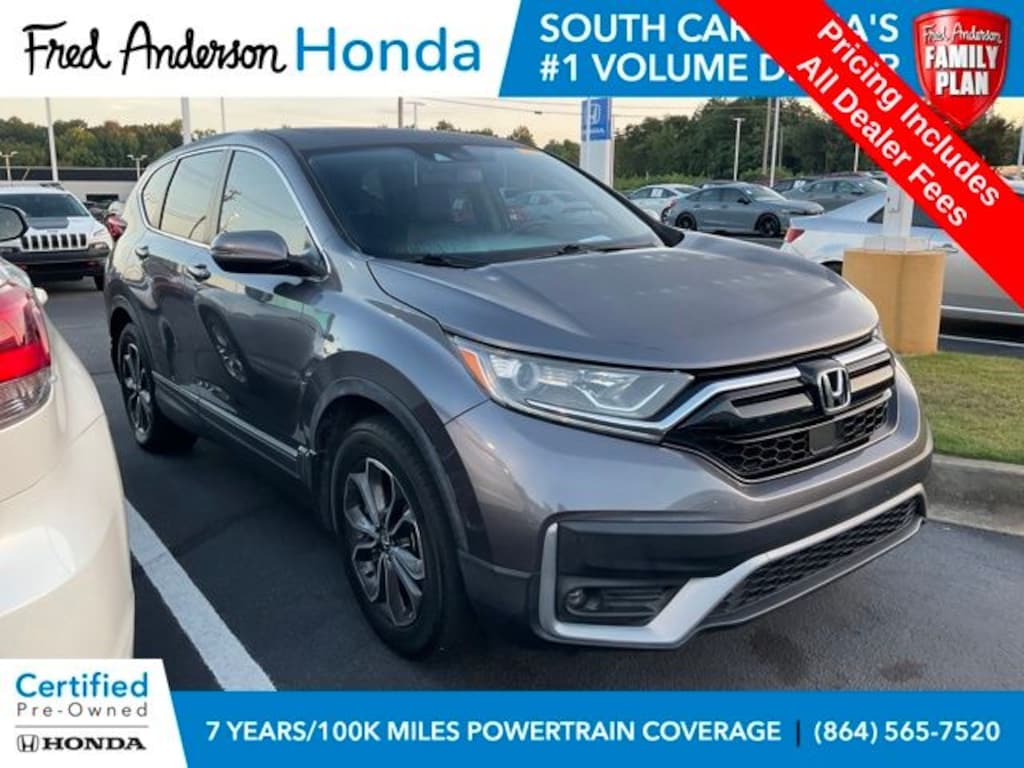 Certified 2021 Honda CR-V EX-L 2WD SUV
