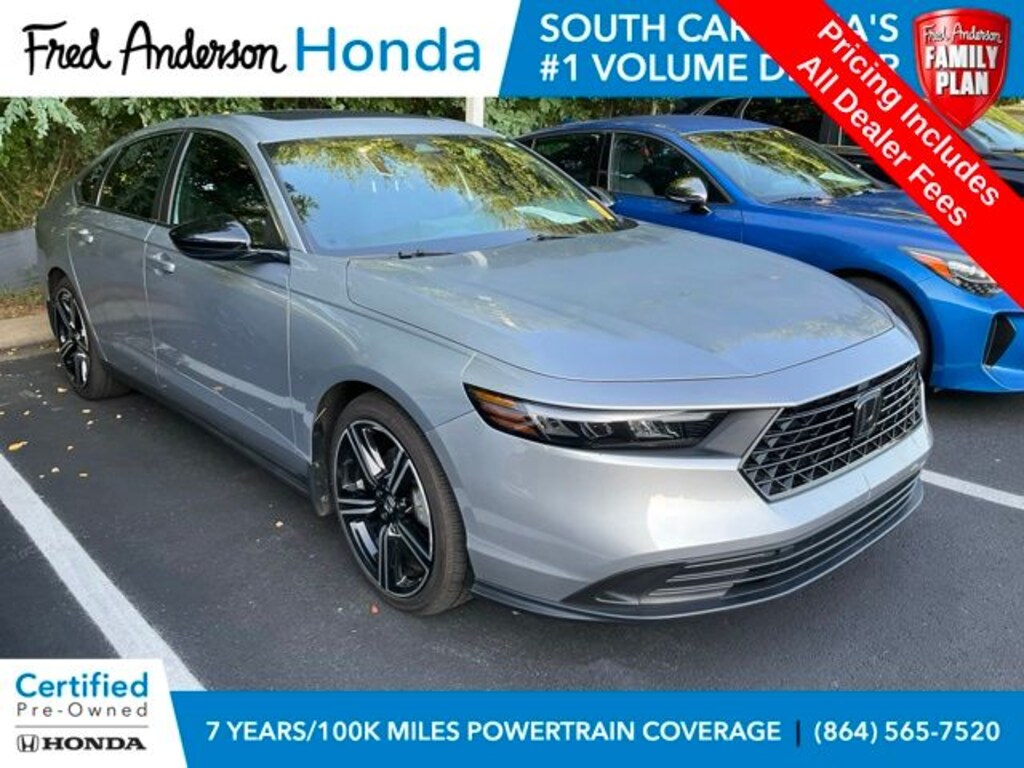 Certified 2024 Honda Accord Hybrid Sport Sedan