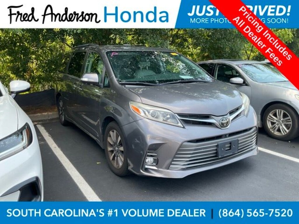 Used 2020 Toyota Sienna Limited Premium 7 Passenger Minivan/Van