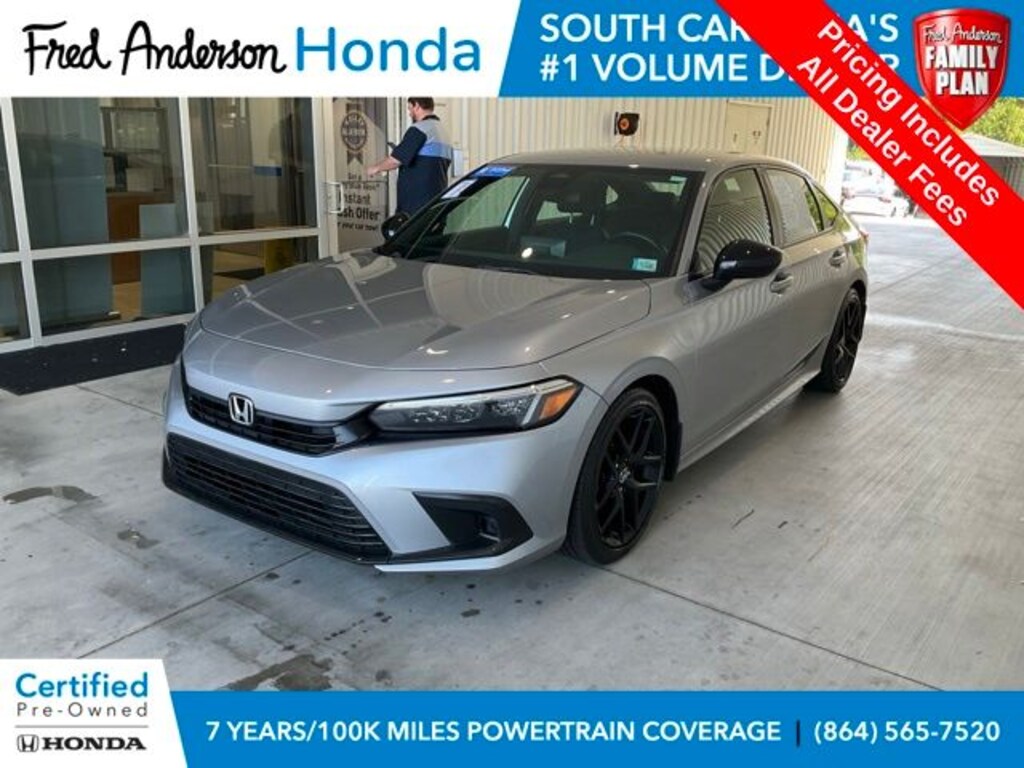 Certified 2023 Honda Civic Sport Sedan