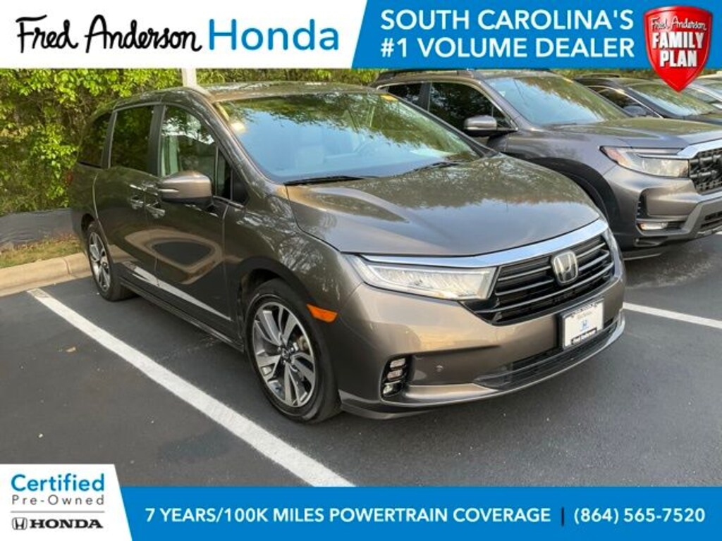 Certified 2021 Honda Odyssey Touring Minivan/Van