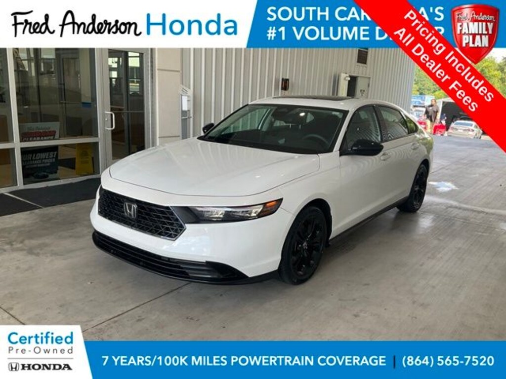 Certified 2025 Honda Accord SE Sedan