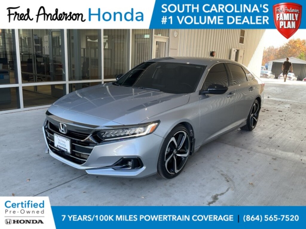 Certified 2022 Honda Accord Sport SE 1.5T Sedan