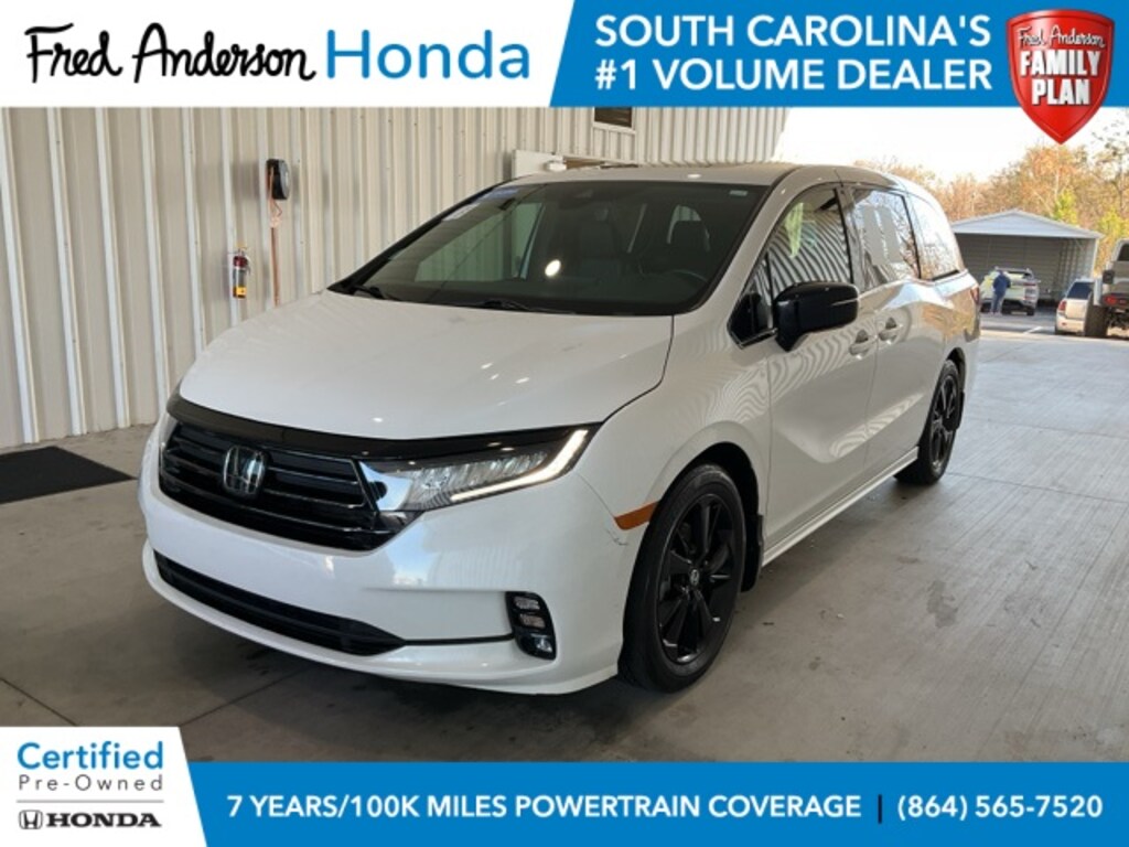 Certified 2023 Honda Odyssey Sport Minivan/Van