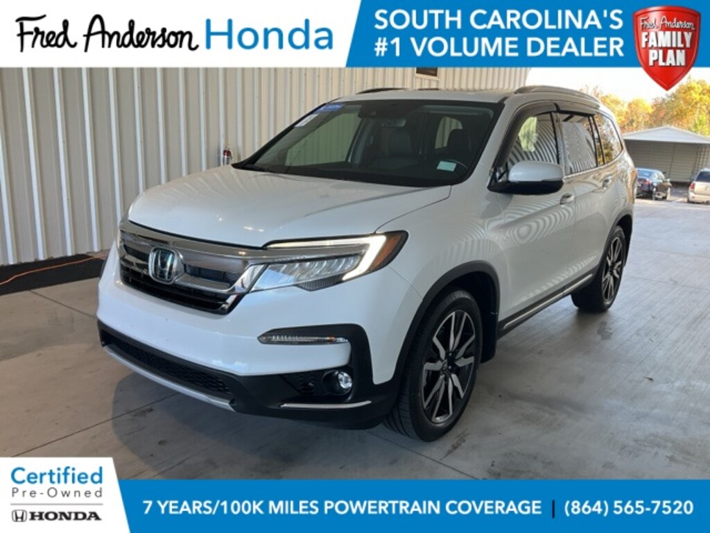 Certified 2022 Honda Pilot Touring 8 Passenger SUV
