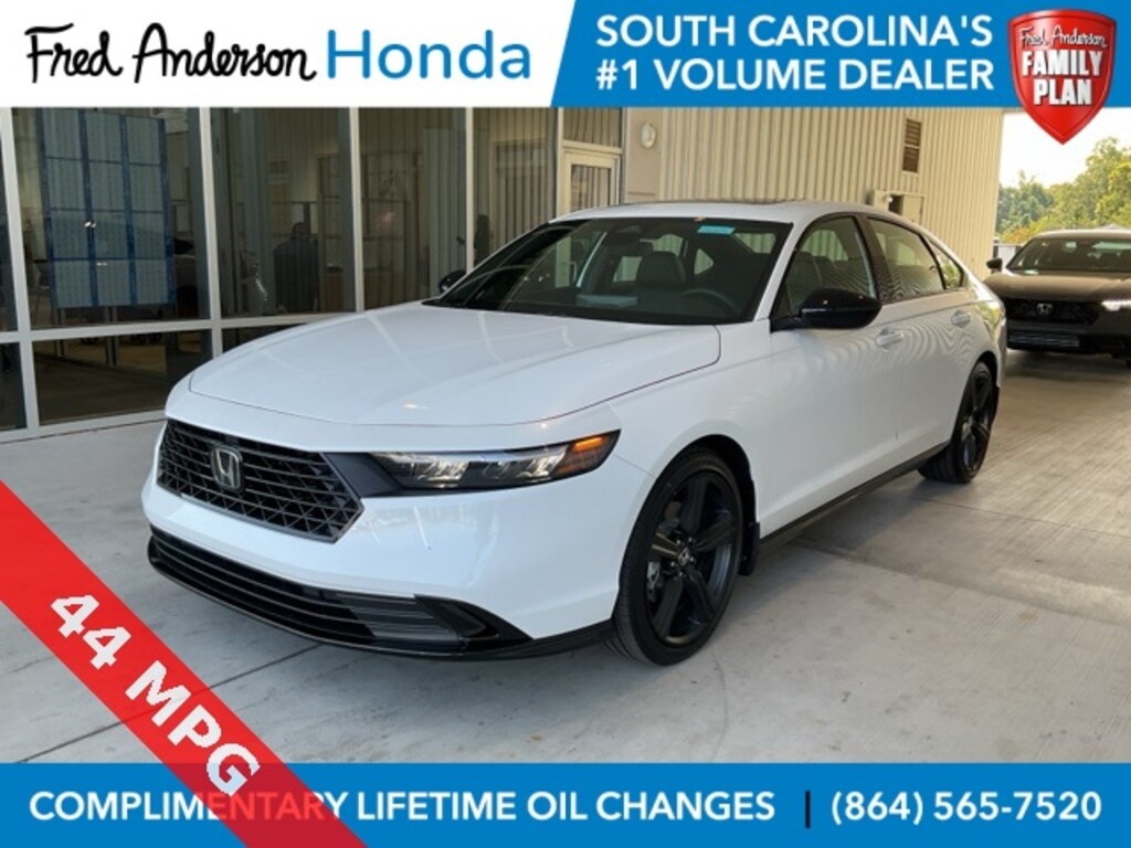 New 2025 Honda Accord Hybrid Sport-L Sedan