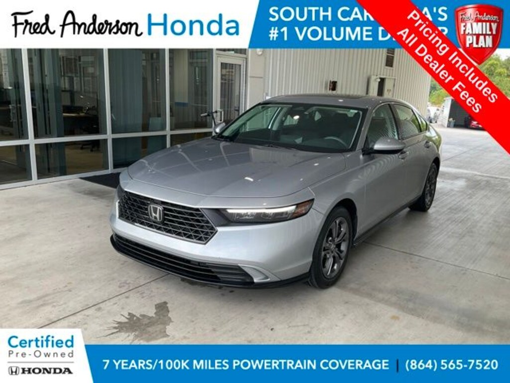 Certified 2023 Honda Accord EX Sedan