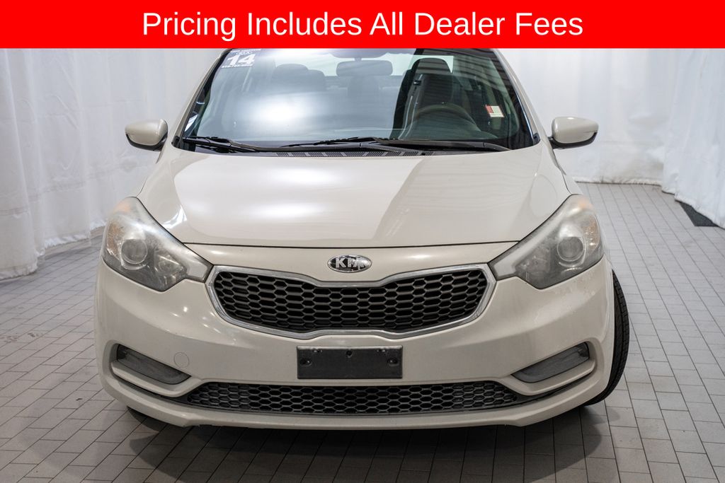 Used 2014 Kia Forte LX with VIN KNAFK4A62E5198523 for sale in Raleigh, NC