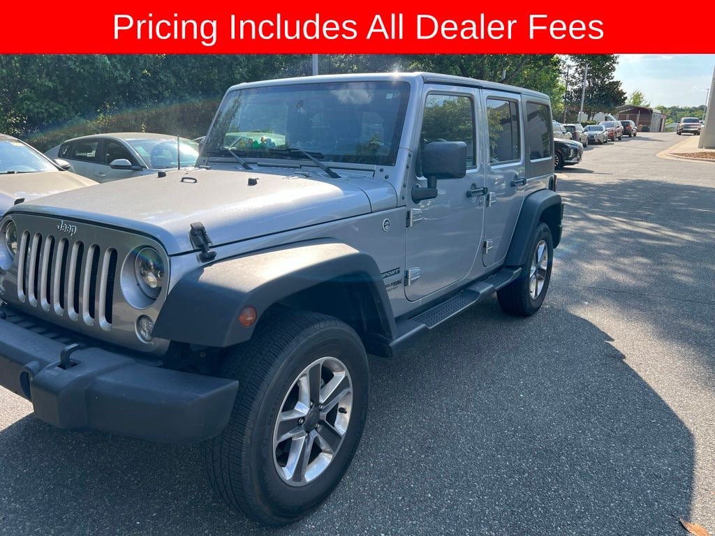 Used 2018 Jeep Wrangler JK Unlimited Sport SUV