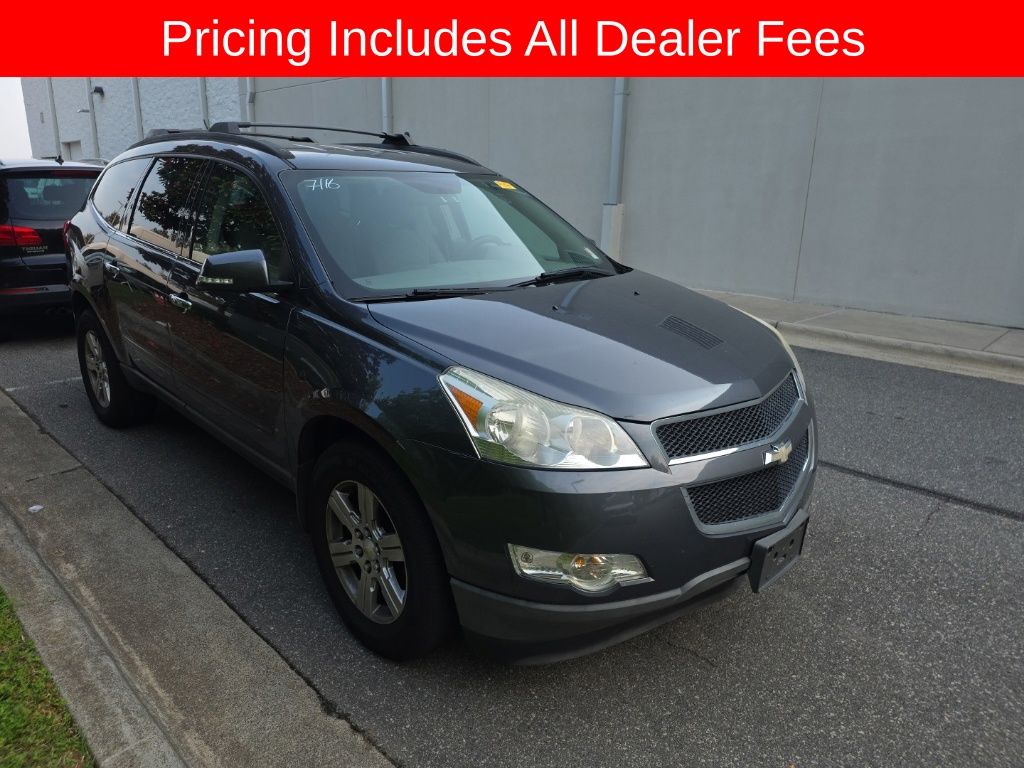 Used 2012 Chevrolet Traverse 1LT with VIN 1GNKRGED7CJ349682 for sale in Raleigh, NC